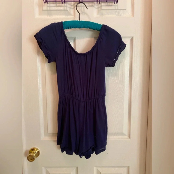 My Michelle Pants - My Michelle off the shoulder romper jumper